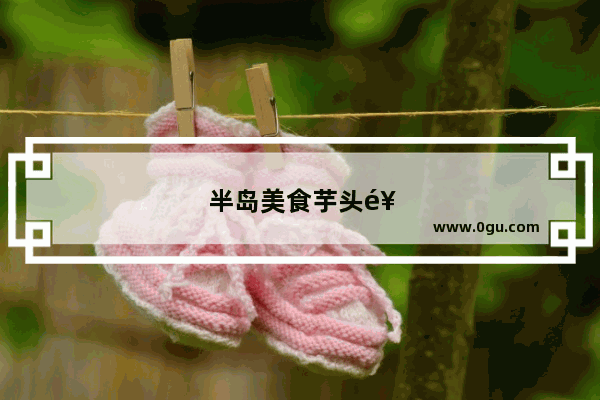 半岛美食芋头饭怎么样加盟