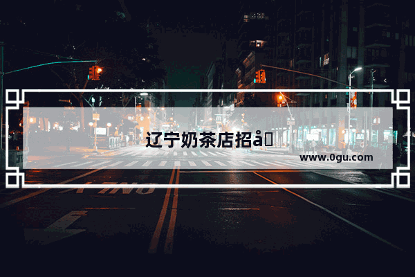 辽宁奶茶店招商加盟店有哪些