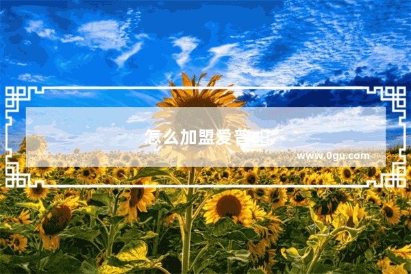 怎么加盟爱普生代理店