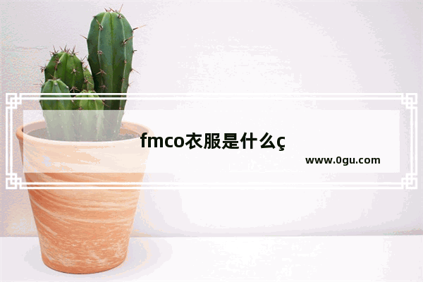 fmco衣服是什么牌子