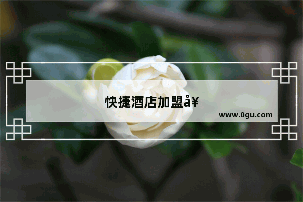 快捷酒店加盟好处有哪些