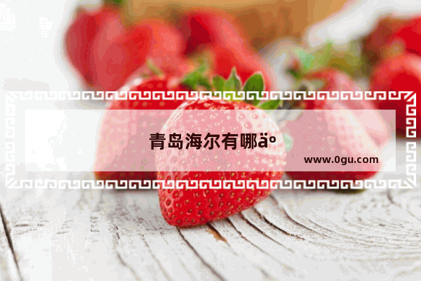 青岛海尔有哪些互联网布局