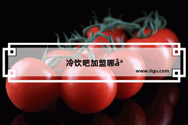 冷饮吧加盟哪家好一点