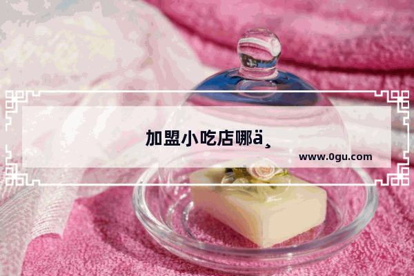 加盟小吃店哪个挣钱？