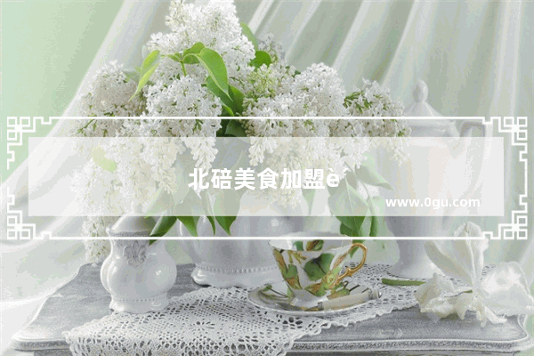 北碚美食加盟费用大揭秘！