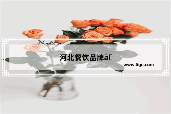 河北餐饮品牌加盟专线 助你轻松创业！