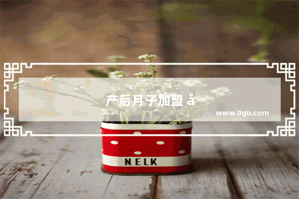 产后月子加盟 市场前景广阔 但需谨慎选择