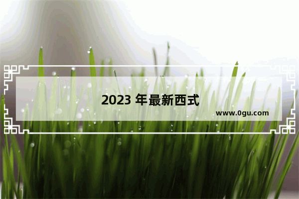 2023 年最新西式点心连锁店加盟店排行