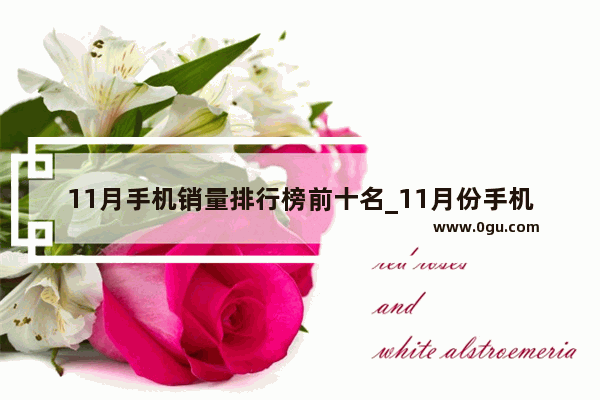 11月手机销量排行榜前十名_11月份手机销量排行榜
