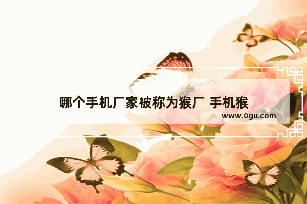 哪个手机厂家被称为猴厂 手机猴