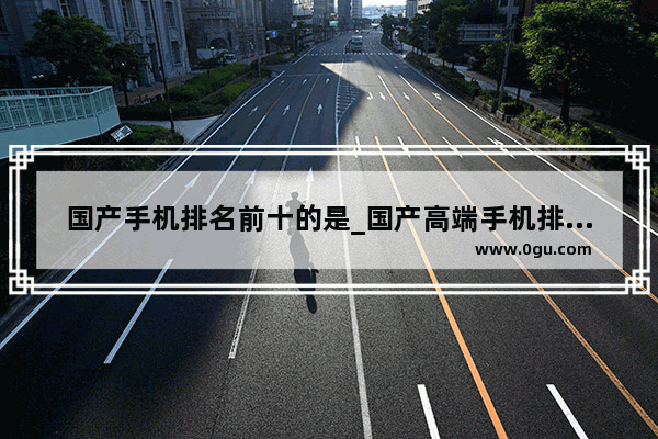 国产手机排名前十的是_国产高端手机排行榜前十名