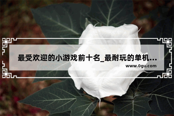 最受欢迎的小游戏前十名_最耐玩的单机手机游戏推荐：手机单机游戏排行榜10强