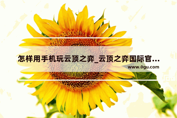 怎样用手机玩云顶之弈_云顶之弈国际官方网站