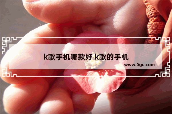 k歌手机哪款好 k歌的手机