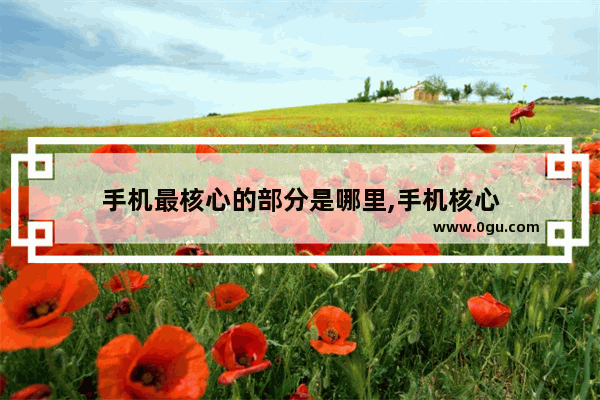 手机最核心的部分是哪里,手机核心