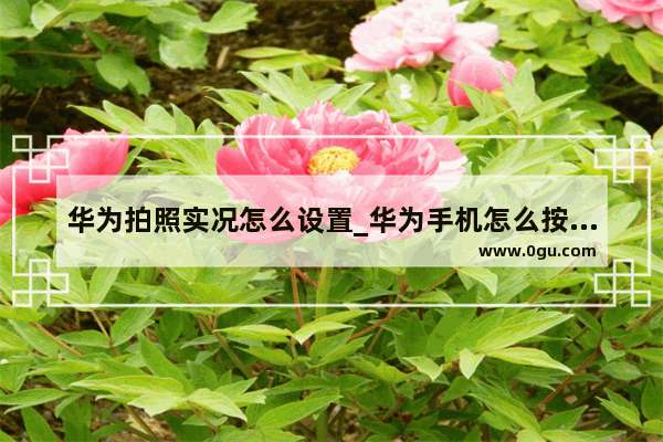 华为拍照实况怎么设置_华为手机怎么按键拍照