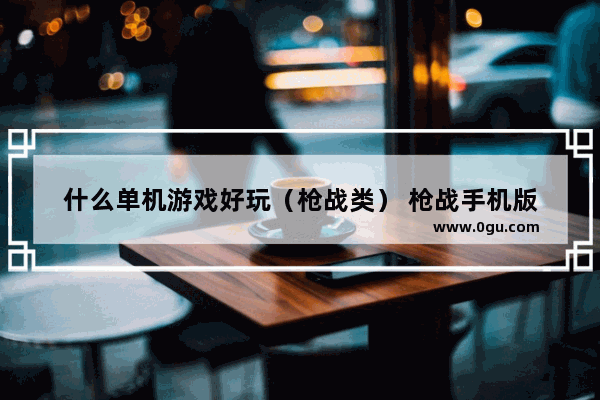 什么单机游戏好玩（枪战类） 枪战手机版