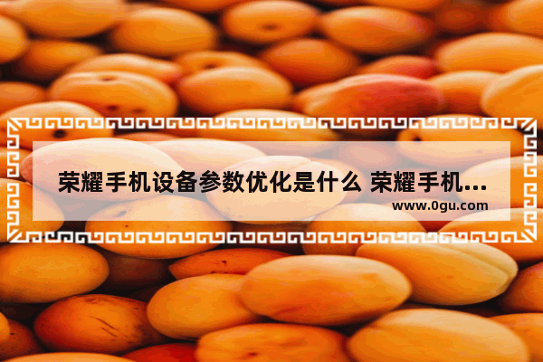 荣耀手机设备参数优化是什么 荣耀手机参数