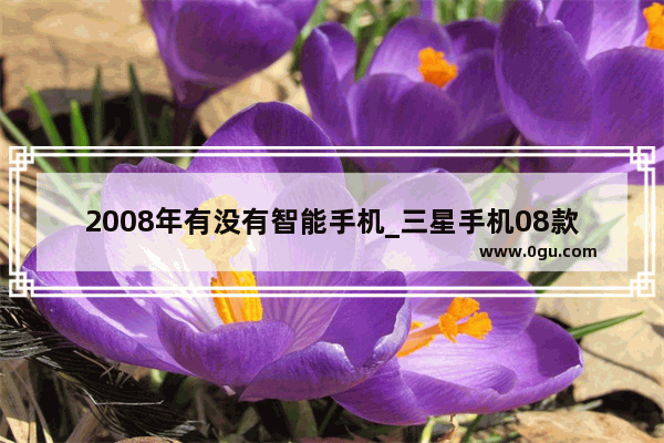 2008年有没有智能手机_三星手机08款