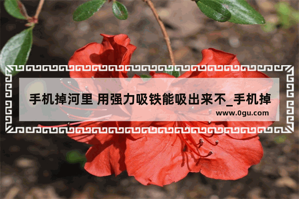 手机掉河里 用强力吸铁能吸出来不_手机掉下厕所了 怎么打捞上来