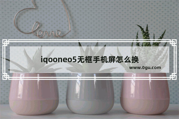 iqooneo5无框手机屏怎么换