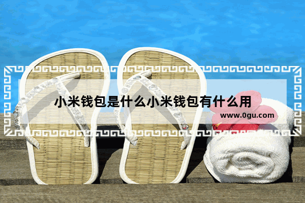 小米钱包是什么小米钱包有什么用