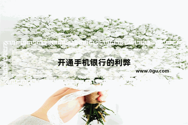 开通手机银行的利弊