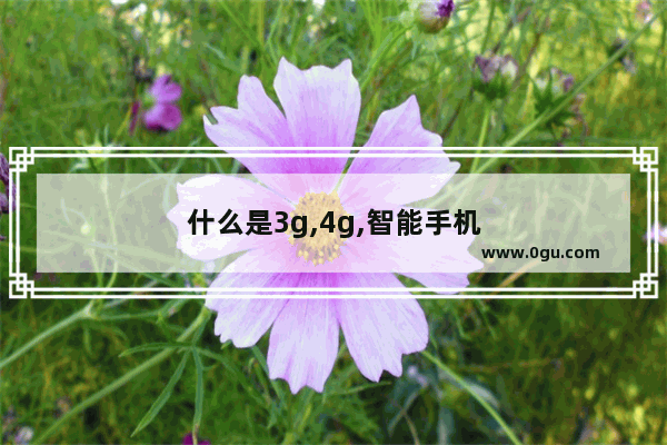 什么是3g,4g,智能手机