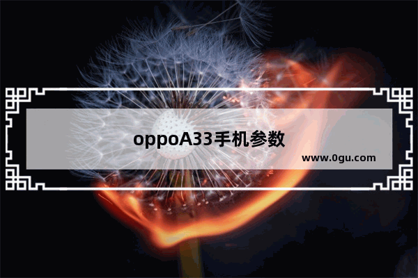 oppoA33手机参数