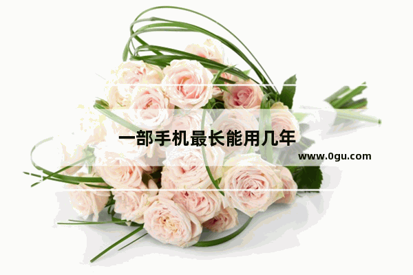 一部手机最长能用几年