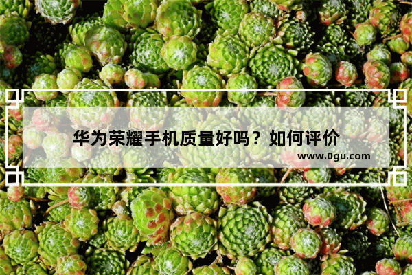 华为荣耀手机质量好吗？如何评价