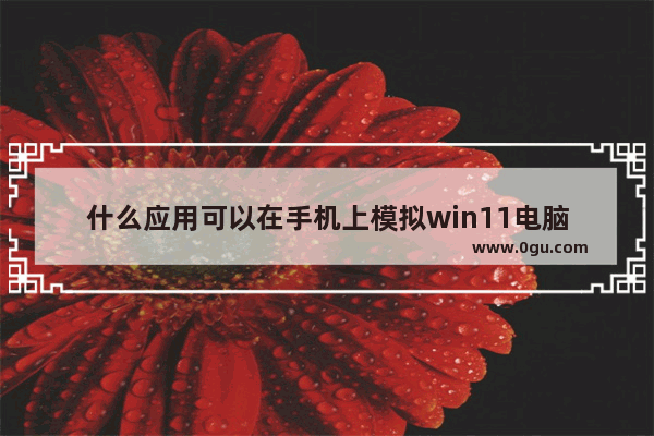 什么应用可以在手机上模拟win11电脑