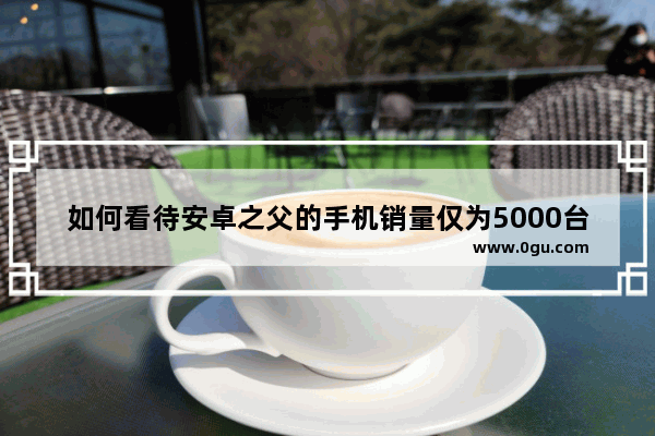 如何看待安卓之父的手机销量仅为5000台