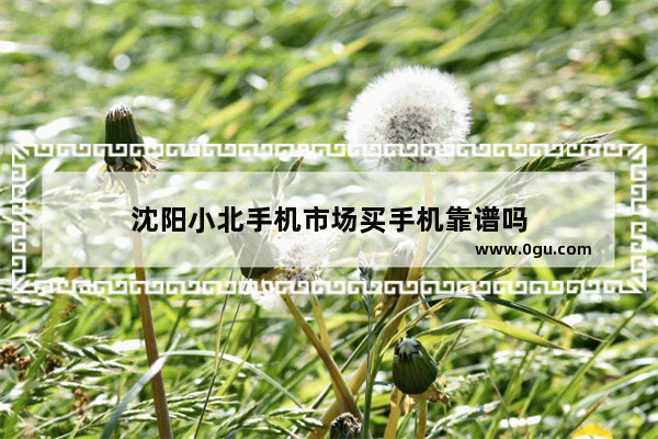 沈阳小北手机市场买手机靠谱吗
