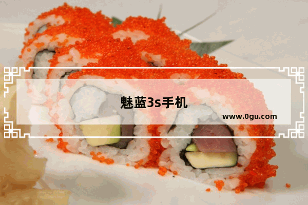 魅蓝3s手机