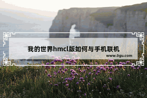 我的世界hmcl版如何与手机联机