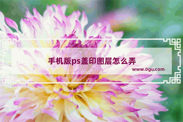 手机版ps盖印图层怎么弄