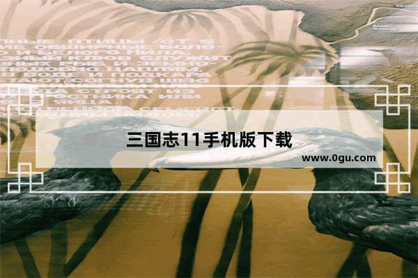 三国志11手机版下载