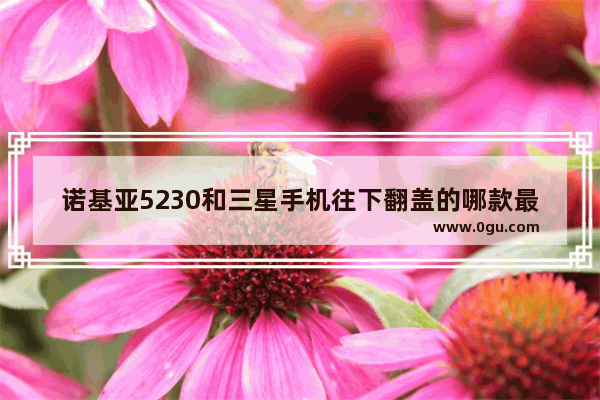诺基亚5230和三星手机往下翻盖的哪款最早