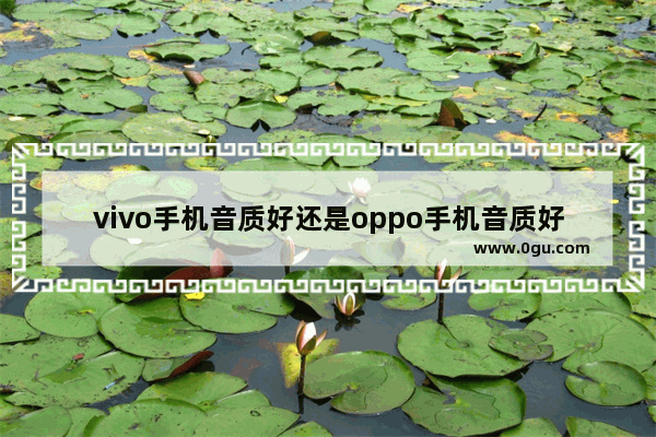 vivo手机音质好还是oppo手机音质好