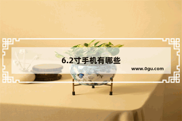 6.2寸手机有哪些