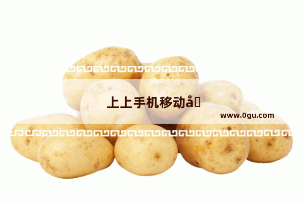 上上手机移动卡显示无法使用移动网络是什么意思