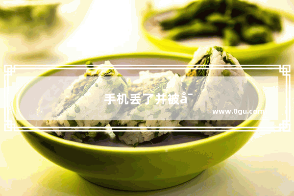 手机丢了并被对方关机怎么办如何找回