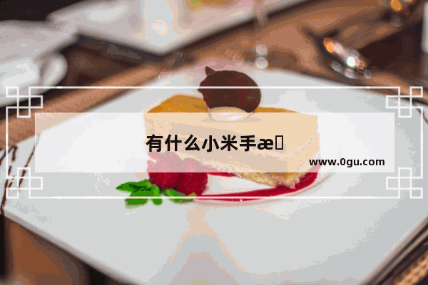 有什么小米手机屏幕小