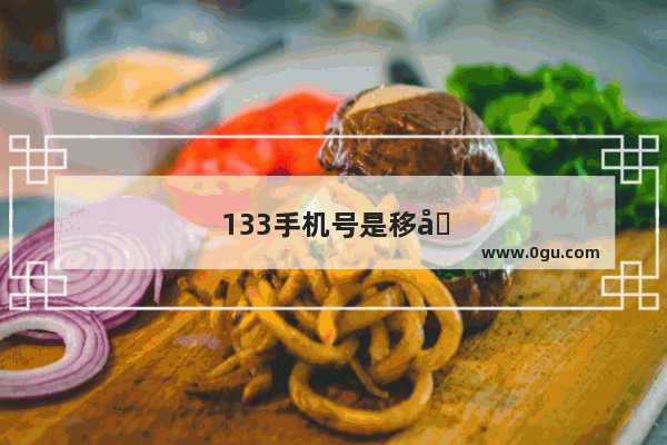 133手机号是移动还是电信