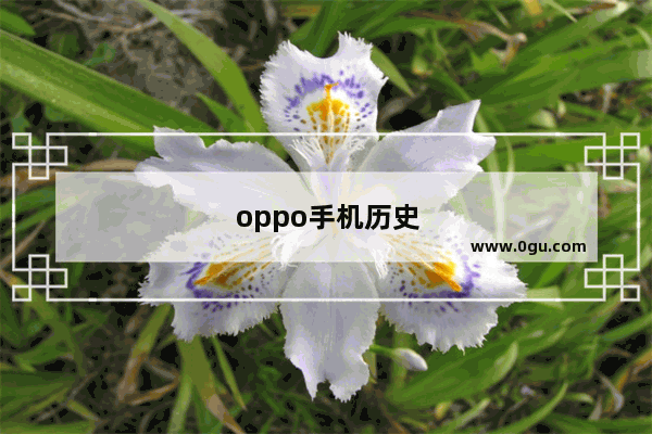oppo手机历史