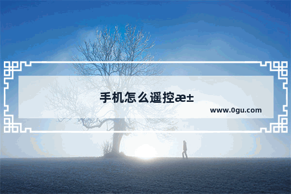 手机怎么遥控汽车开锁