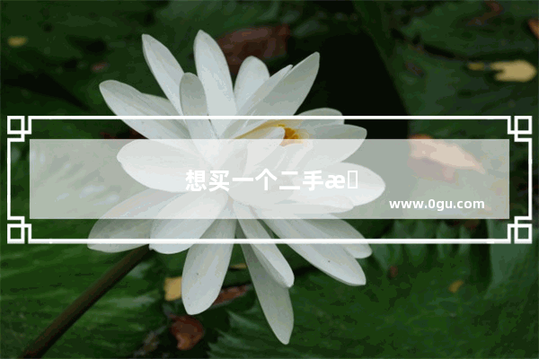 想买一个二手手机做备用价格300～600有没有什么推荐的牌子