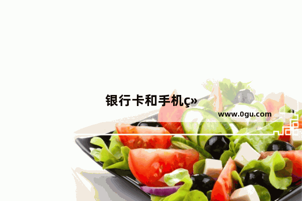 银行卡和手机绑定怎么操作
