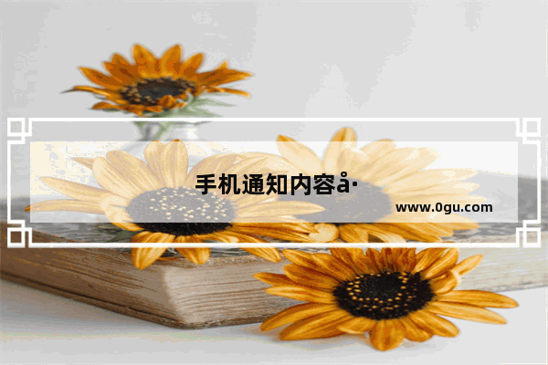 手机通知内容已隐藏怎么消除